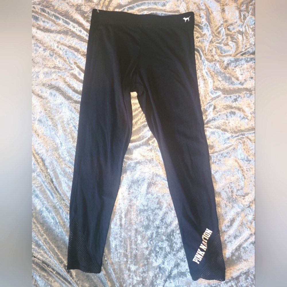 PINK Yoga pants size L